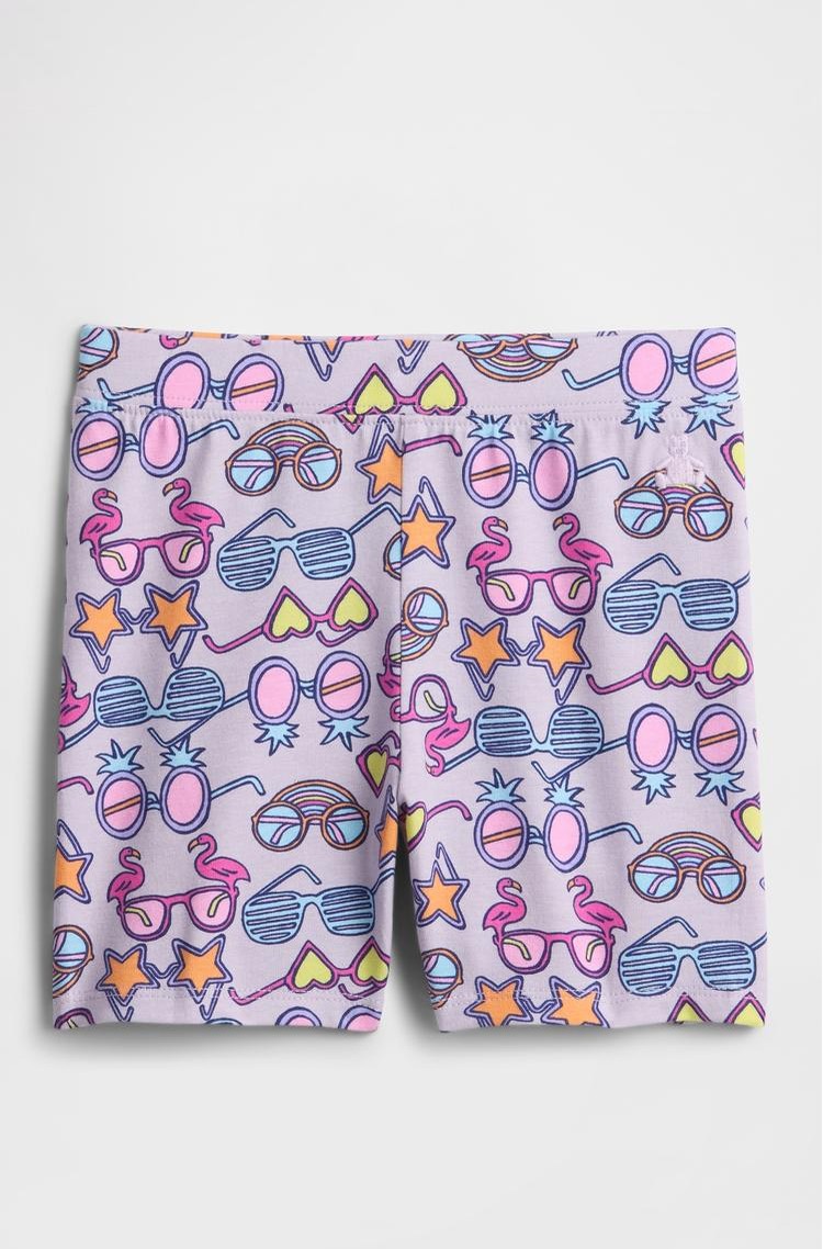 GAP babyGap Patterned Bike Shorts Thistle 