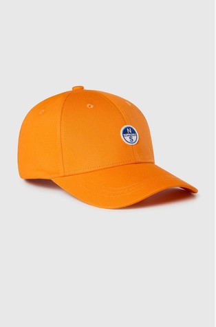 Baseball cap with logo patch