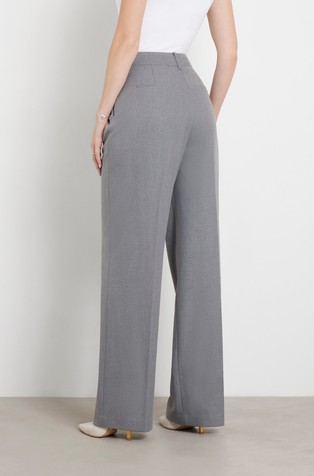 GUESS Relaxed fit hlače iz viskozne mešanice Siva - Gray 2