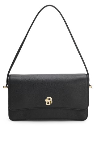 Usnjena torbica za čez ramo z dvojnim B monogramom