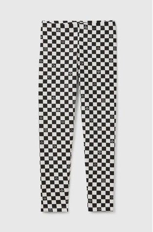 Patterned leggings in stretch cotton