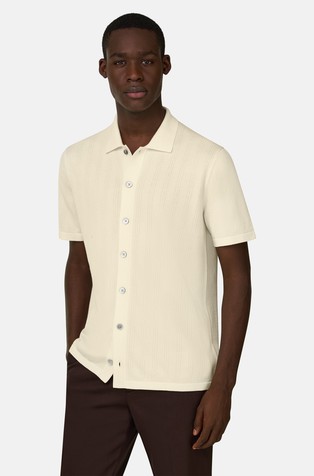 Knitted Shirt in Organic Cotton