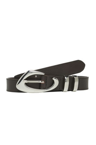 Leather belt