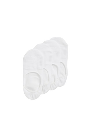 Two-pack of invisible socks in a cotton blend