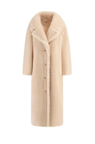 Long terry coat