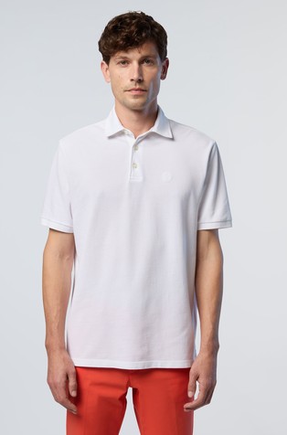 Polo shirt with embroidered logo