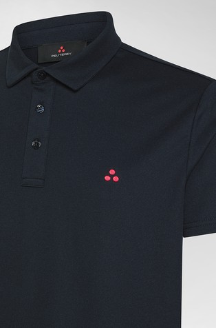 PEUTEREY Piké polo majica s kratkimi rokavi Modra - Blu 2