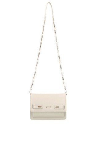 Faux-leather mini crossbody bag
