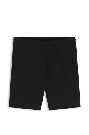 Shorts in cotton-blend piqué jersey