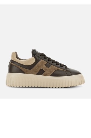 H-Stripes Leather Sneakers