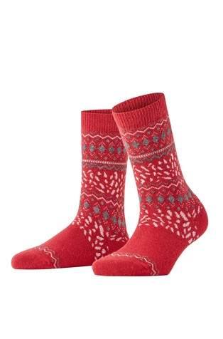 Cosy Wool Special Edition nogavice z vzorcem