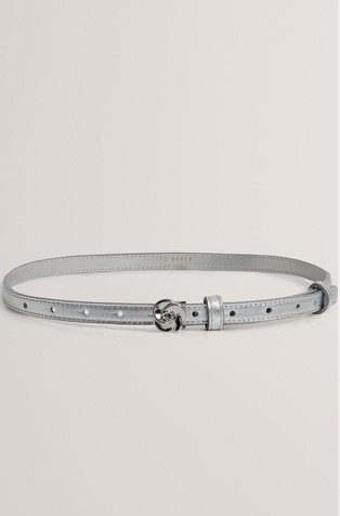 Pas iz kovinsko svetlečega usnja