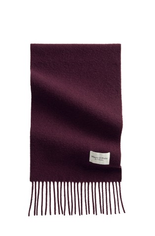 Wool scarft with fringes