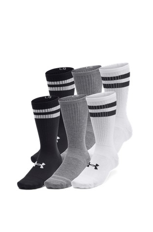Essential Unisex 6-Pack Crew Socks