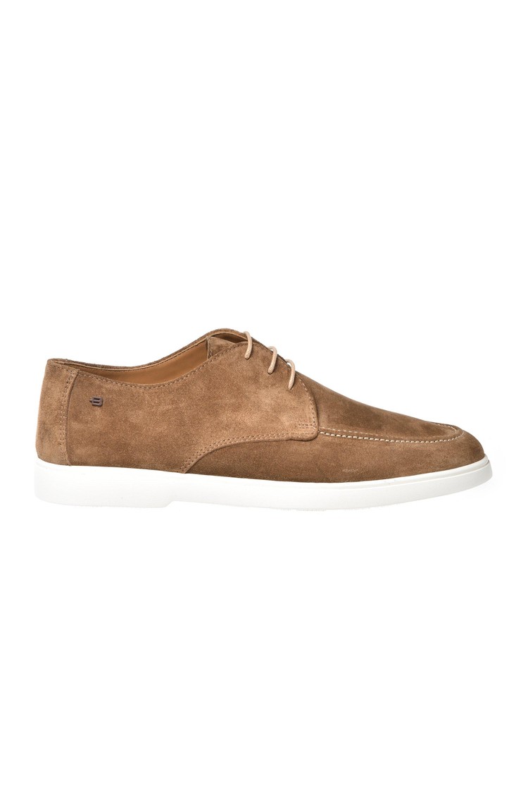 BALDININI Suede leather lace-up Tan 