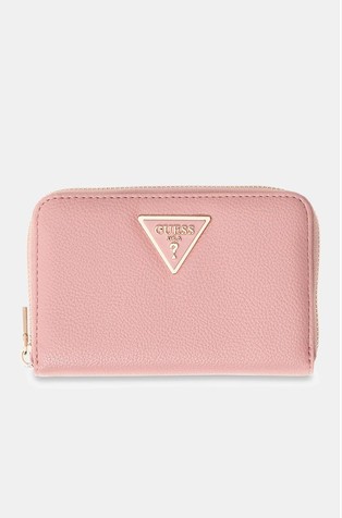 Laurel II zip-around faux-leather wallet