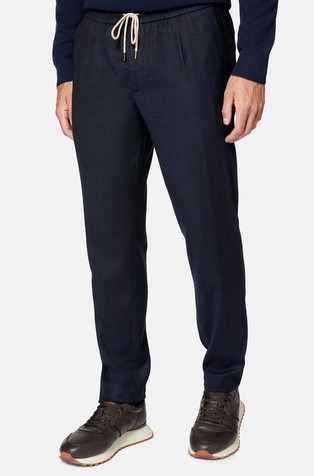 City Trousers in Wool Flannel