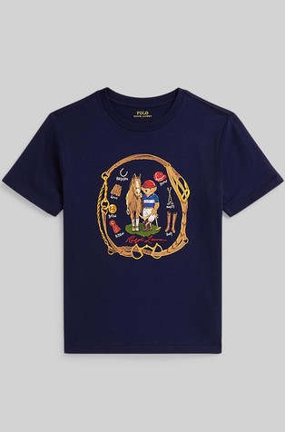 Polo Bear Cotton Jersey Tee
