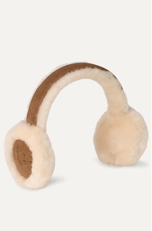 Usnjeni naušniki z vezenim logotipom