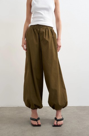 TSMILA balloon fit cotton trousers