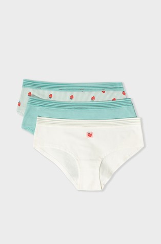 Jackie Lace paket 3 spodnjih hlačk s širokim stranskim delom