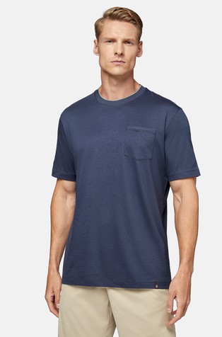 Majica iz bombaža in tencela