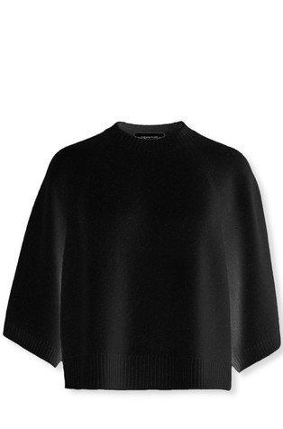 Wool-blend sweater with sequins