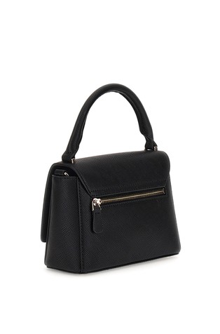 GUESS Fedana torbica iz umetnega usnja Črna - Black 2