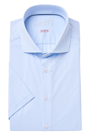 PURE H.TICO Functional raztegljiva srajca s kratkimi rokavi Modra - Blue 3