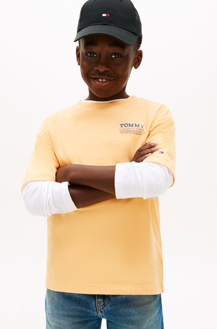 Majica s kratkimi rokavi in potiskom na hrbtu