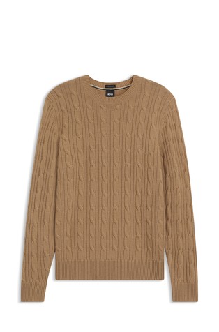 Pleten pulover iz volne in kašmirja