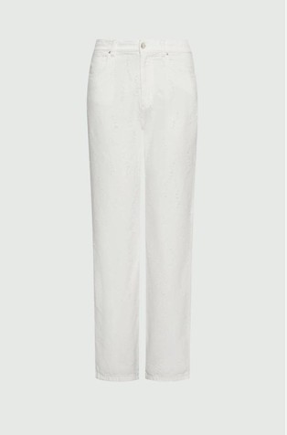 Straight-fit denim jeans