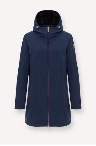 Daljša vodoodporna jakna s kapuco