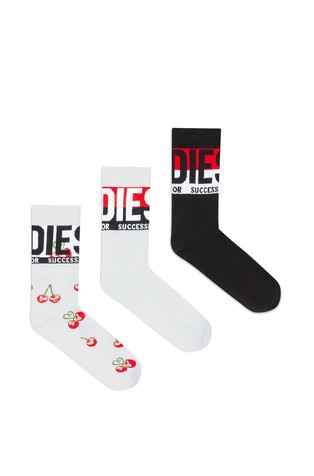 Paket 3 parov logo nogavic iz bombažne mešanice