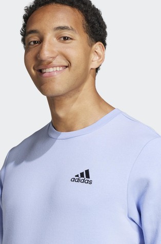 ADIDAS Feelcosy Essentials pulover s flisirano notranjostjo Škrlatna - Purple 4