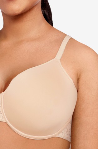 CHANTELLE Norah spacer modrček s čipko Bež - Beige 3