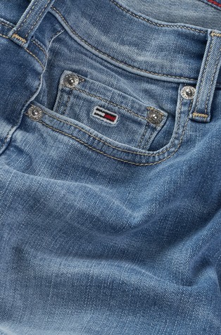 TOMMY HILFIGER Nora Mid Rise Skinny Jeans Blue 4