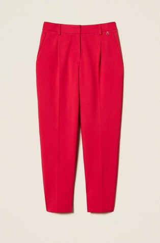 Cigarette fit hlače s skrajšano dolžino