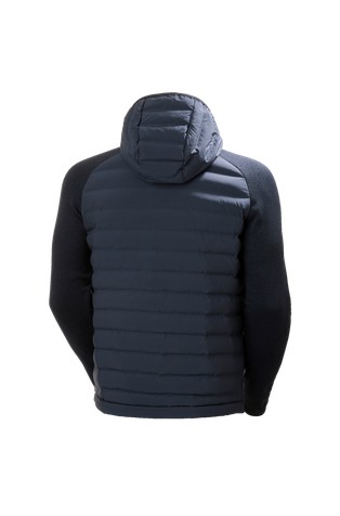 HELLY HANSEN Arctic Ocean prešita bunda s kapuco iz kombinacije tkanin Modra - Dark Blue 8