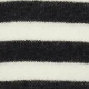 Črna - Black & White Stripe