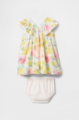 GAP Baby &amp; Toddler Floral Ruffle Dress Sp Multi Floral Sp25 3