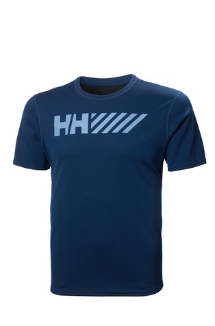 HELLY HANSEN Lifa Tech Graphic T-shirt Blue 5