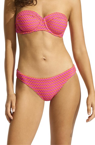Mesh Effect Hipster Bikini Bottom