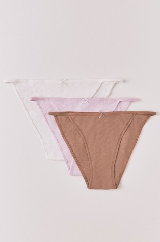 3-pack cotton string panties