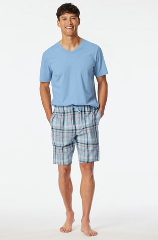 SCHIESSER Mix &amp; Relax - bermuda shorts Blue / Multi 3
