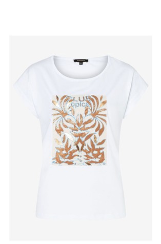 Cotton T-shirt with print