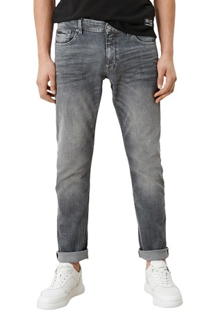 Slim fit raztegljive jeans hlače