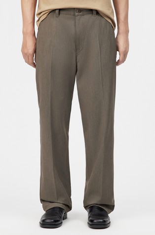 Relaxed fit hlače iz mešanice z viskozo