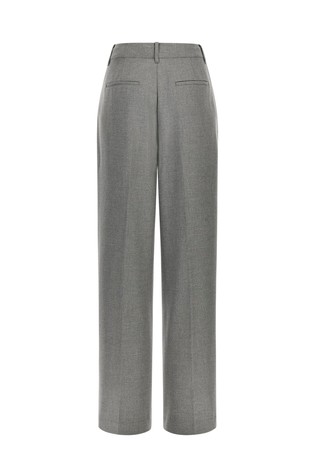 GUESS Relaxed fit hlače iz viskozne mešanice Siva - Gray 6