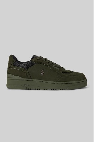 Open Masters Nubuck-paneled Sneaker